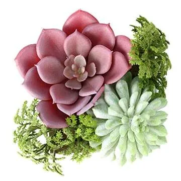 Mingfuxin Artificial Succulent Plants for Easy Decor