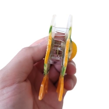 Durable Non-Slip Acetate Fish Hair Clips for Women