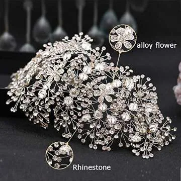 ZHENM Wedding Headband - Elegant Bridal Hair Accessory