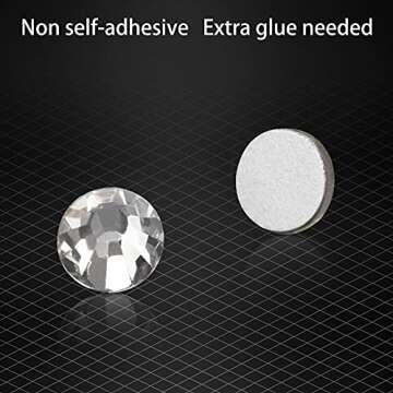 Artdone Nail Art Rhinestones Kit - 8728 Premium Pieces