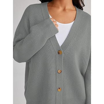 LILLUSORY Women's Oversized Cardigan Sweater for Fall