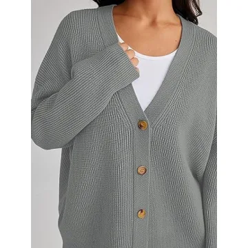 LILLUSORY Women's Oversized Cardigan Sweater for Fall