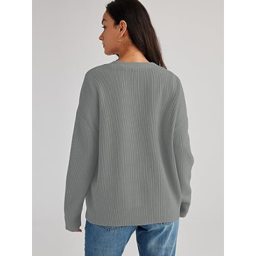 LILLUSORY Women's Oversized Cardigan Sweater for Fall