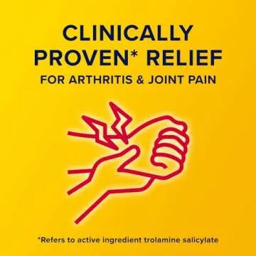 Aspercreme Original Pain Relief Cream for Arthritis, Joint & Muscle Pain, Non-Greasy Topical Analgesic with Moisturizing Aloe & Max-Strength 10% Trolamine Salicylate, 3 oz.