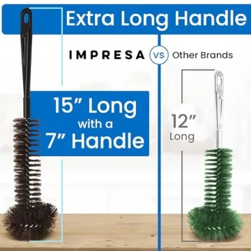 Impresa Garbage Disposal Brush with Extra Long Handle