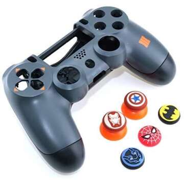 for PS5 PS4 PS3 Xbox 360 Xbox One Switch Pro Wii u Controller Silicone Thumb Grip Cap Joystick Thumb...
