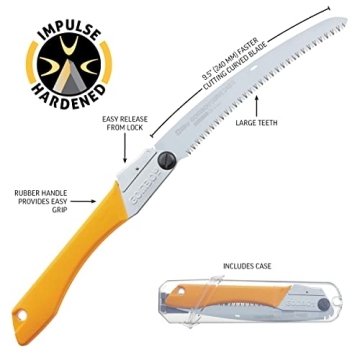 Silky GomBoy Curve Professional Folding Saw - 240mm, High Performance