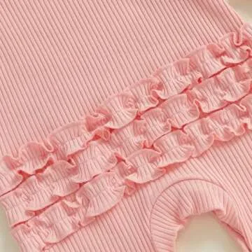 Adorable My First Valentines Baby Girl Romper Outfit