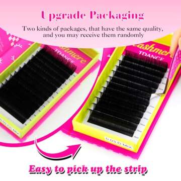 TDANCE Cashmere Lash Extensions – Soft 0.05mm D Curl