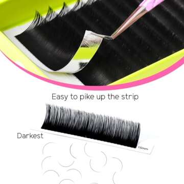 TDANCE Cashmere Lash Extensions – Soft 0.05mm D Curl