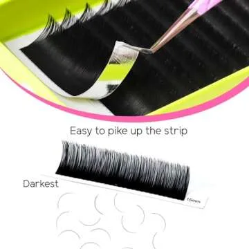 TDANCE Cashmere Lash Extensions – Soft 0.05mm D Curl