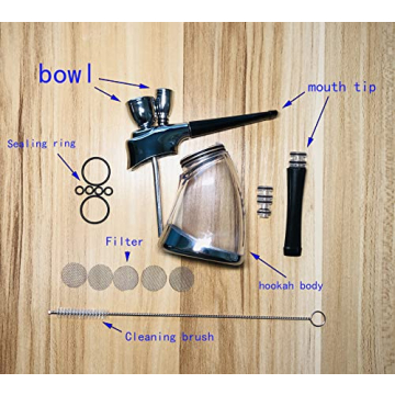 Portable Mini Hookah Set Perfect for Smoking Enjoyment