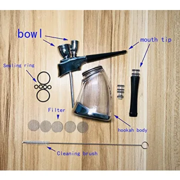 Portable Mini Hookah Set Perfect for Smoking Enjoyment