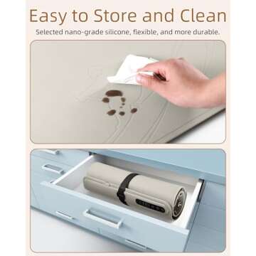Sleek Silicone Electric Warming Mat for Effortless Entertaining