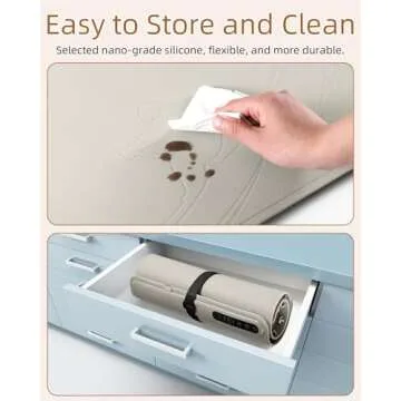 Sleek Silicone Electric Warming Mat for Effortless Entertaining
