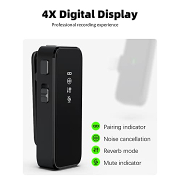 Rythflo Lavalier Microphone for iPhone and Android