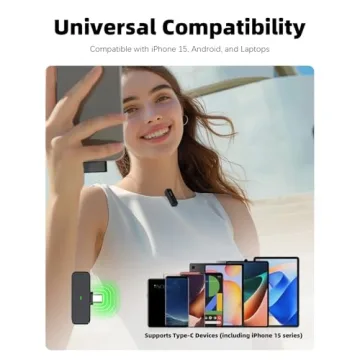 Rythflo Lavalier Microphone for iPhone and Android