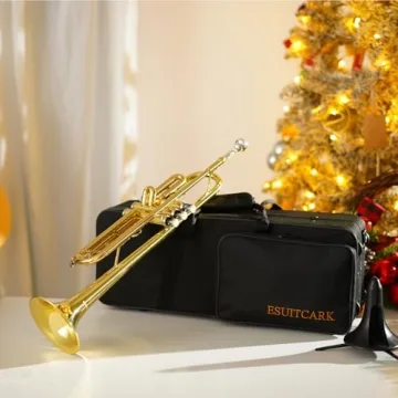 Beginner Bb Trumpet Kit Gold Lacquer Complete Set