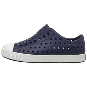 Native Shoes - Jefferson Child, Regatta Blue/Shell White, C5 M US