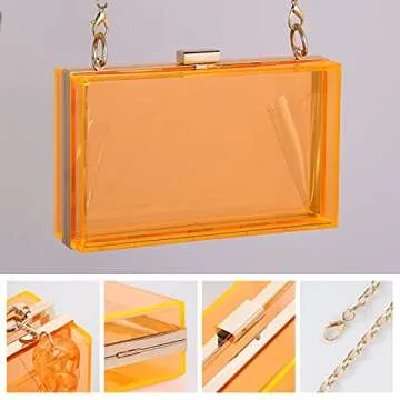 Stylish WJCD Women Clear Purse for Any Occasion