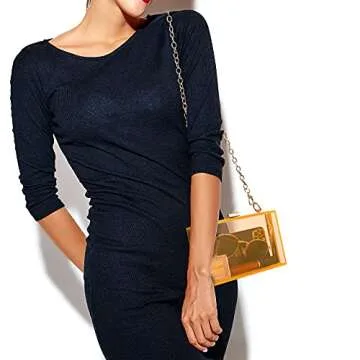 Stylish WJCD Women Clear Purse for Any Occasion