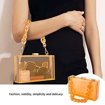 Stylish WJCD Women Clear Purse for Any Occasion