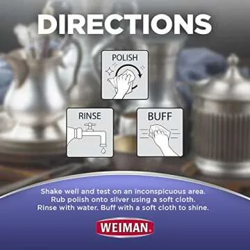 Weiman Silver Polish Restores Shine to Silver and Metals