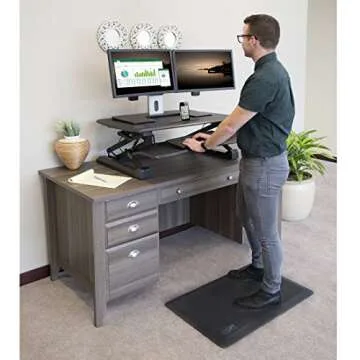 Seville Classics Airlift Comfort Mat - Reduce Fatigue at Work