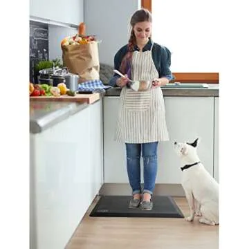 Seville Classics Airlift Comfort Mat - Reduce Fatigue at Work