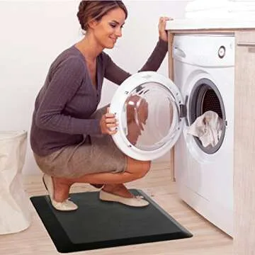 Seville Classics Airlift Comfort Mat - Reduce Fatigue at Work