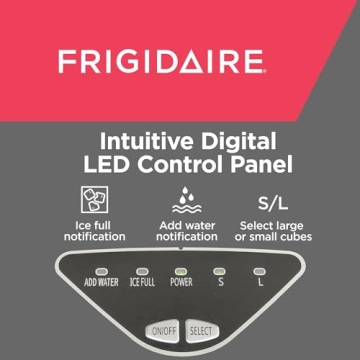 Compact Countertop Ice Maker - 26lbs Daily Ice Production