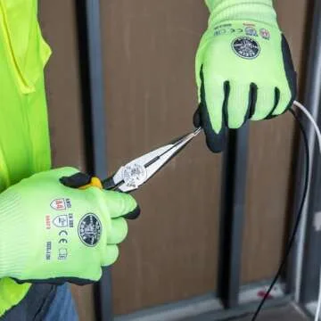 Klein Tools 80086 Journeyman Plier Kit, Made in USA, High Leverage Side Cutting, Diagonal, Long Nose Pliers to Strip, Cut and Crimp Wire, 6-Piece