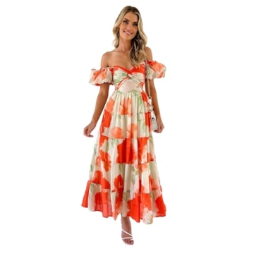 Floral V-Neck Maxi Dress for Women - Summer Style Unleashed