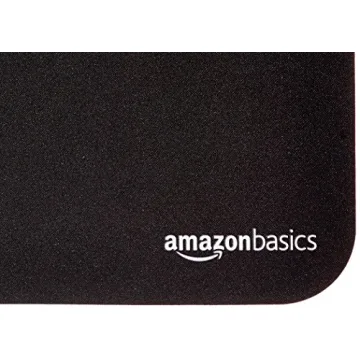 Amazon Basics Square Mouse Pad for Gaming & Work Precision