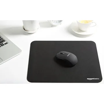 Amazon Basics Square Mouse Pad for Gaming & Work Precision