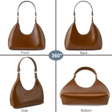 Stylish Retro Vegan Leather Shoulder Bags for Women