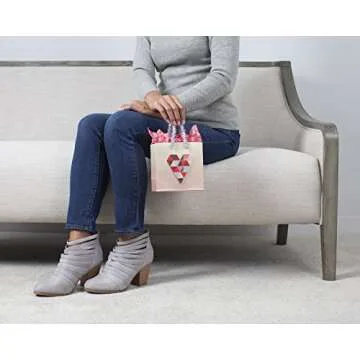 Hallmark Signature Small Heart Gift Bag for All Occasions