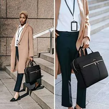LIGHT FLIGHT 15.6 Inch Laptop Briefcase - Stylish & Durable