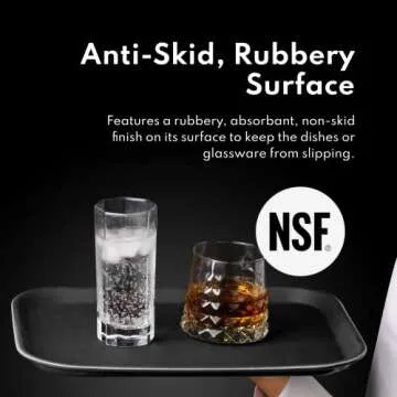 New Star Foodservice Non-Slip Tray: Reliable & Stylish Serving