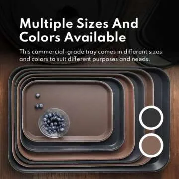 New Star Foodservice Non-Slip Tray: Reliable & Stylish Serving