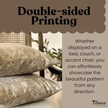 Vintage Floral Pillow Cover by Clasica Studio 18x18 Cozy Charm