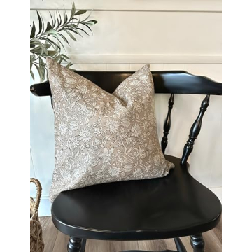 Vintage Floral Pillow Cover by Clasica Studio 18x18 Cozy Charm