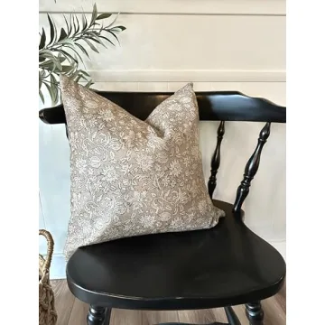 Vintage Floral Pillow Cover by Clasica Studio 18x18 Cozy Charm