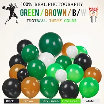 Football Balloon Garland Kit for Parties and Events