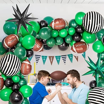 Football Balloon Garland Kit for Parties and Events