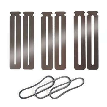 StewMac Rough Fret Smooth + Shine Set, Guitar Fret End Dressing And Polishing Kit, Polish Scratches ...