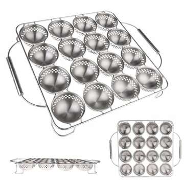 Stainless Steel BBQ Appetizer Pan for Grilling & Serving