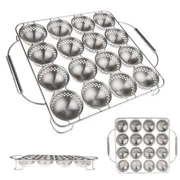 Stainless Steel BBQ Appetizer Pan for Grilling & Serving
