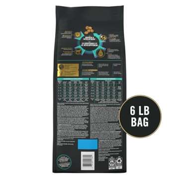 Purina Pro Plan High Protein Puppy Food DHA Lamb & Rice Formula - 6 lb. Bag