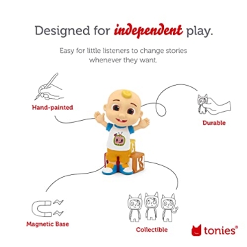 Tonies JJ Audio Play CoComelon 20 Songs Screen-Free Fun